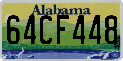 AL license plate 64CF448