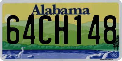 AL license plate 64CH148