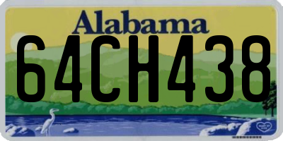 AL license plate 64CH438