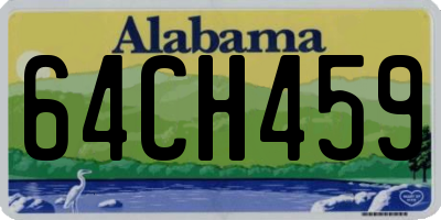 AL license plate 64CH459
