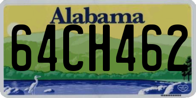AL license plate 64CH462