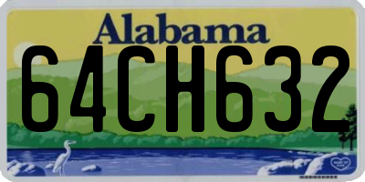 AL license plate 64CH632