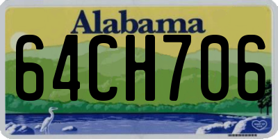 AL license plate 64CH706