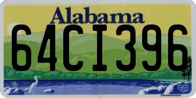 AL license plate 64CI396