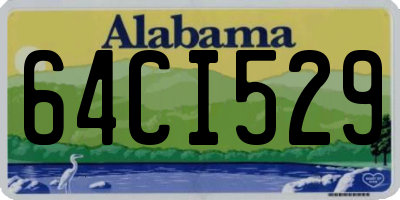 AL license plate 64CI529