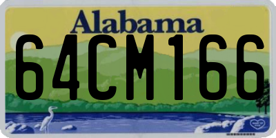 AL license plate 64CM166