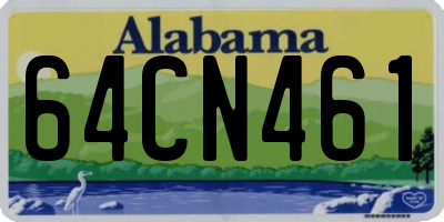 AL license plate 64CN461