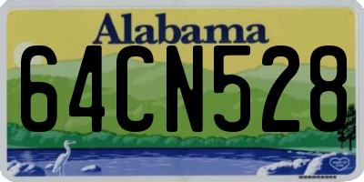 AL license plate 64CN528