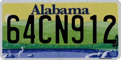 AL license plate 64CN912