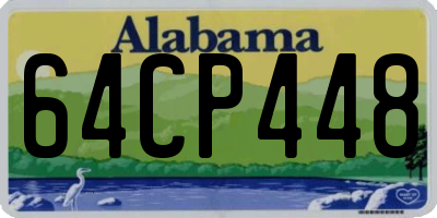 AL license plate 64CP448