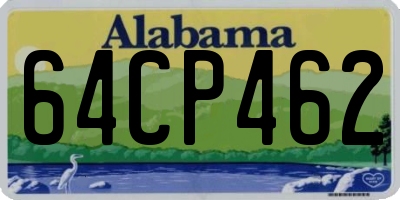AL license plate 64CP462