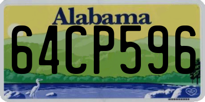 AL license plate 64CP596