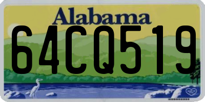 AL license plate 64CQ519