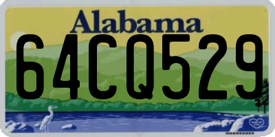 AL license plate 64CQ529