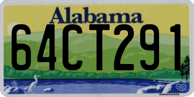 AL license plate 64CT291