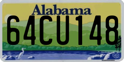 AL license plate 64CU148