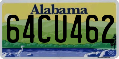 AL license plate 64CU462