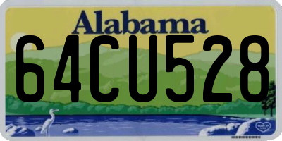 AL license plate 64CU528