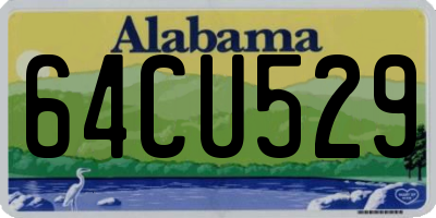 AL license plate 64CU529