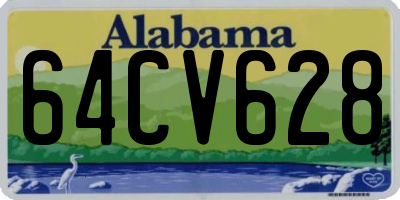 AL license plate 64CV628