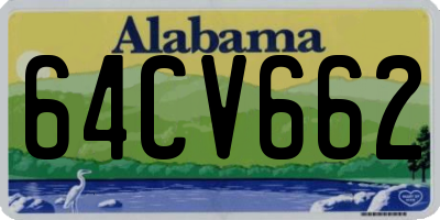 AL license plate 64CV662