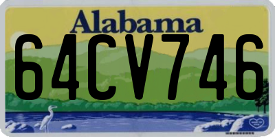 AL license plate 64CV746