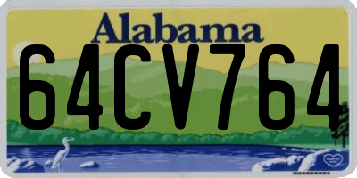 AL license plate 64CV764