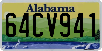 AL license plate 64CV941