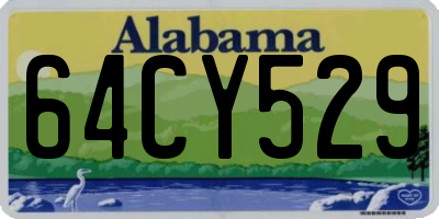 AL license plate 64CY529