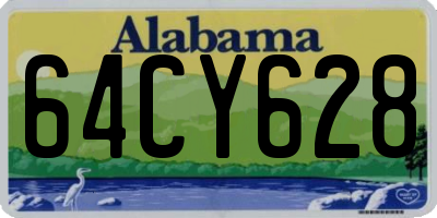 AL license plate 64CY628