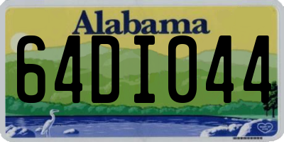 AL license plate 64DI044