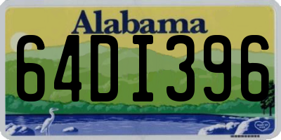 AL license plate 64DI396