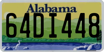 AL license plate 64DI448