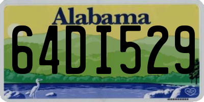 AL license plate 64DI529