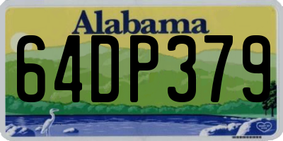 AL license plate 64DP379