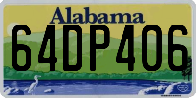 AL license plate 64DP406
