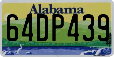 AL license plate 64DP439
