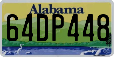 AL license plate 64DP448