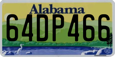 AL license plate 64DP466