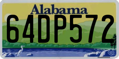 AL license plate 64DP572