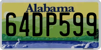 AL license plate 64DP599