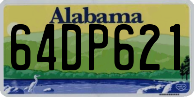 AL license plate 64DP621