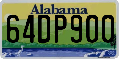 AL license plate 64DP900