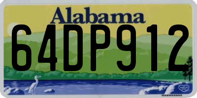 AL license plate 64DP912