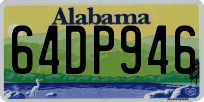 AL license plate 64DP946