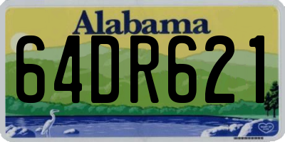 AL license plate 64DR621