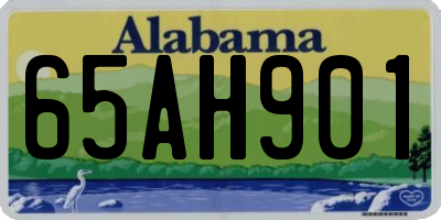 AL license plate 65AH901