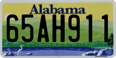 AL license plate 65AH911