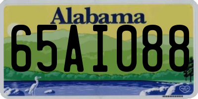 AL license plate 65AI088