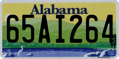 AL license plate 65AI264